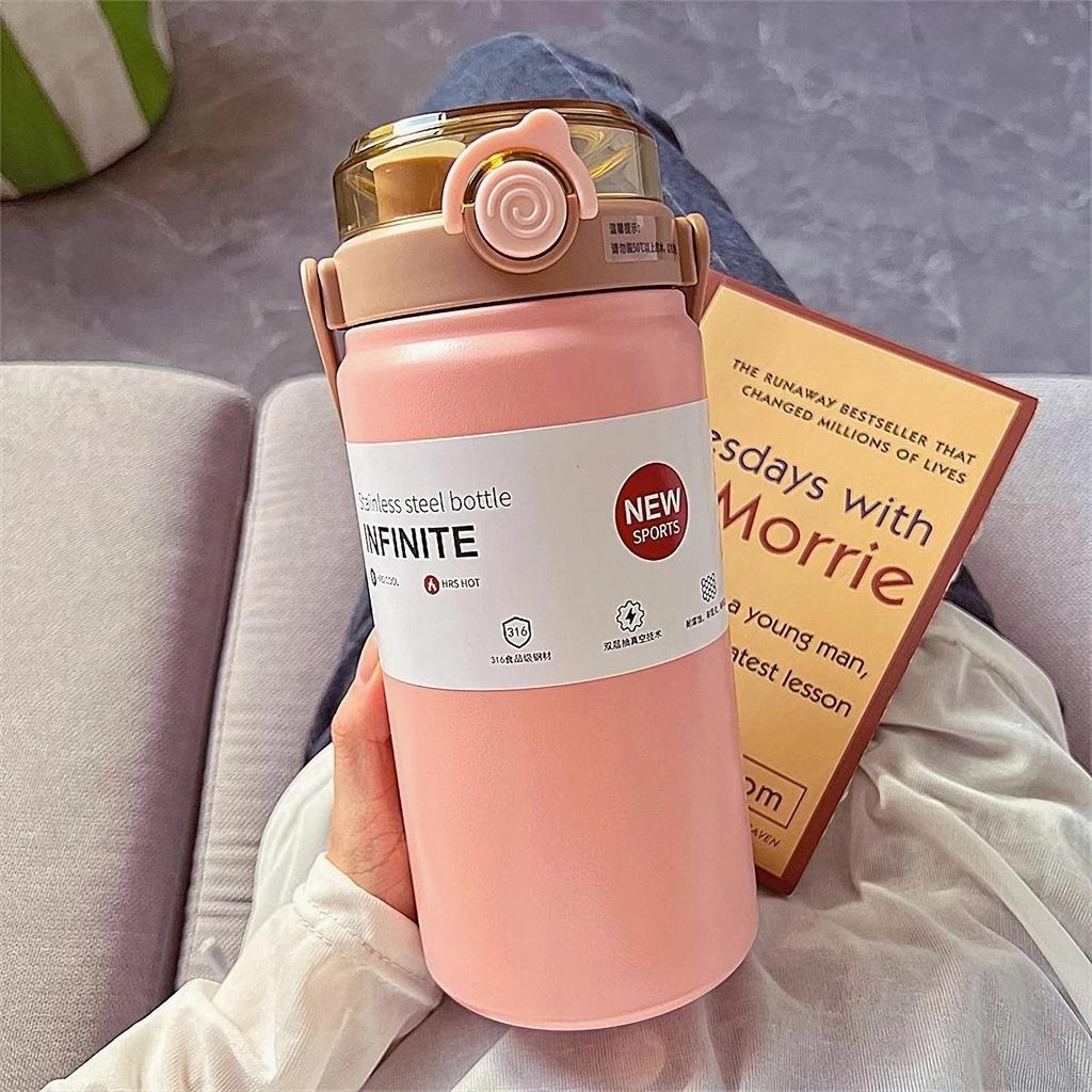 MYEEDA Water 1 Stainless Steel Water Bottle with Elementary School Water Mug Easy To Bottle for 1 Large Direct Stainless Steel Insulated One Cold