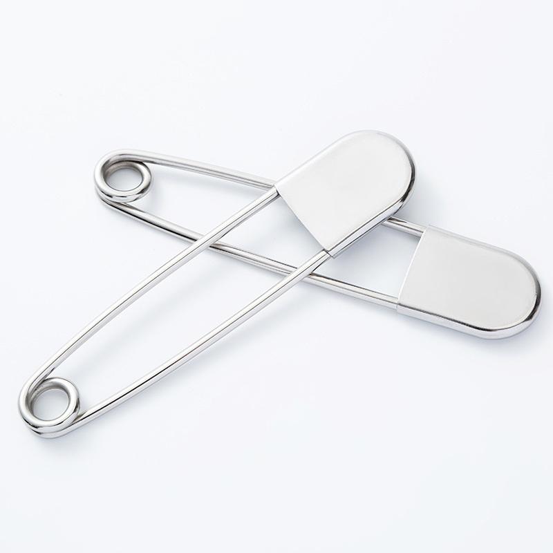 1pc Large Size Stainless Steel Safety Pin 1Pcs 12.8cm DIY Sewing Tools Accessory Needles Wrapped Safety Pins For Fixing Files