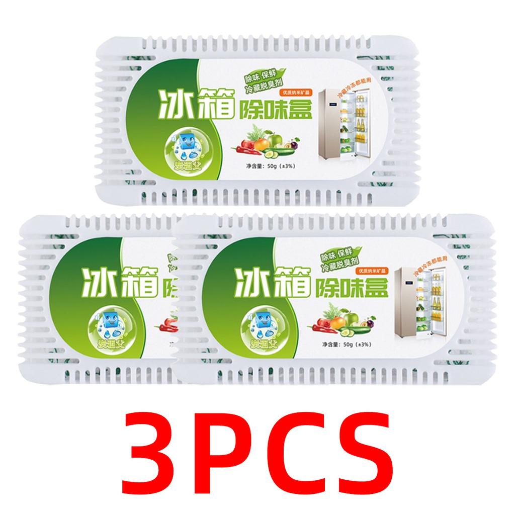 Refrigerator Deodorization Box Activated Carbon Adsorption Odor Moisture Preservation Box Suitable For Refrigerators Freezers