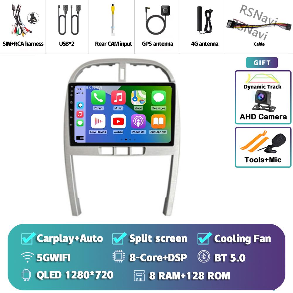 Android 14 Car Radio For Chery Tiggo 3 2009 - 2013 Player Multimedia GPS Navigation Stereo CarPlay Auto Video DSP 360 Camera DVD