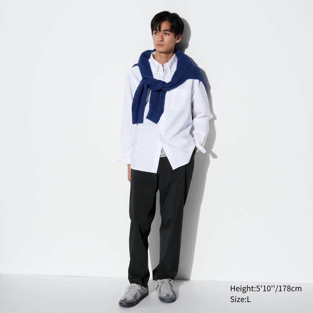 

Легкие брюки UNIQLO Impressive (хлопчатобумажный, длина штанины 72-78 см.)