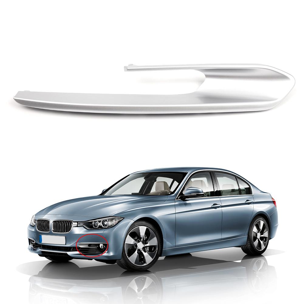 Front Bumper Grille Trim for BMW 3 SERIES F30 F31 Sedan Wagon 2012 2015 Compatible with OEM 51117279695 51117279696 ABS Material