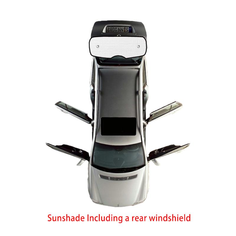 Car Full Sun Visor For Mazda 5 Mazda5 CR Premacy Ford i-Max 2005 2006 2007 2008 2009 Auto Accessories Parasol Stickers Sunshade