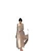 New Chinese Neck Dress Morning Robe High-end Exquisite Temperament Pink Strap Backless Sleeveless Mesh Tube Top Skirt