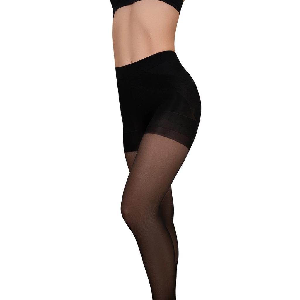 Bye Bra - Power Up 40 shaping tights black M