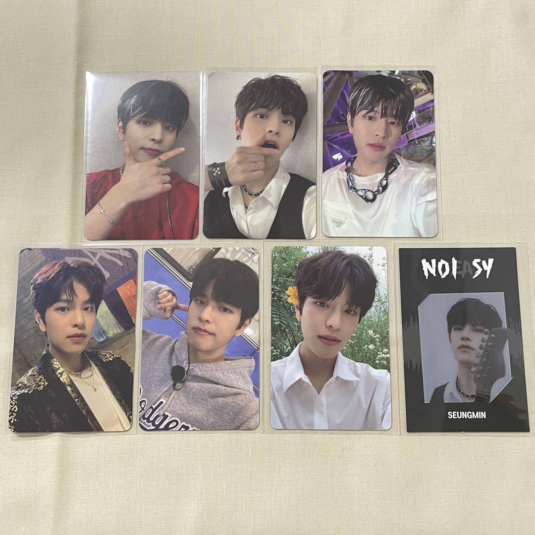 

[Б/У] Доступен набор торговых карточек Stray Kids NOEASY Сынмин