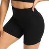 European & American Seamless Knitted Yoga Set: Peach Butt Sports Shorts & Short Sleeve Bra Vest for Summer Fitness