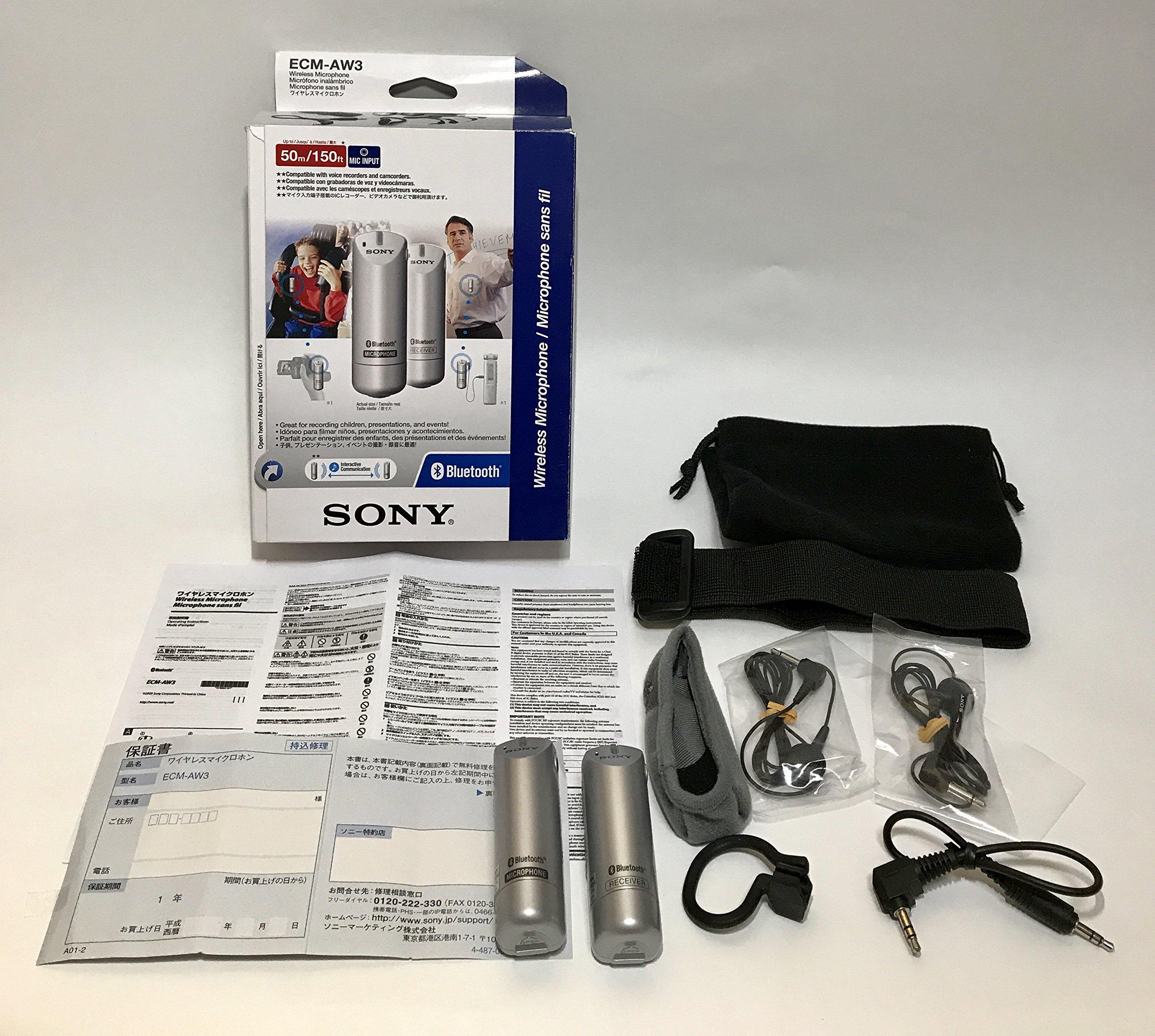 

Sony wireless microphone ECM-AW3