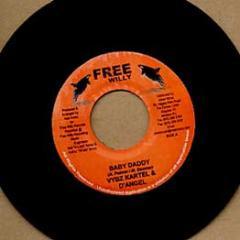 

7inch Record VYBZ KARTEL / D ANGEL - Baby Daddy NONE Free Willy 2006 Jamaica Reggae, Ska & Dub Used