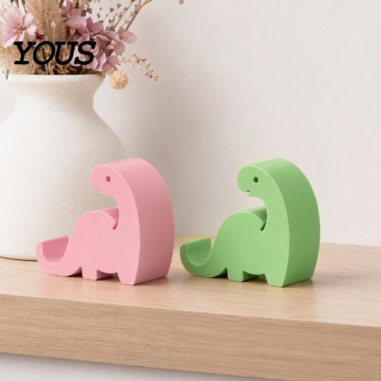 Home Phone Stand 3D Printed Dinosaur Holder, Shape Mobile Stand, Universal Dino Cell Mount for Desktop Decoration Ergonomic Holder