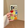 Cure yellow bottom kiwi pear tomato suitable for iphone17promax apple 16 mobile phone case new model