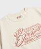 Beulonseun Vintage Signage Loopwheeled Graphic Tee Apricot