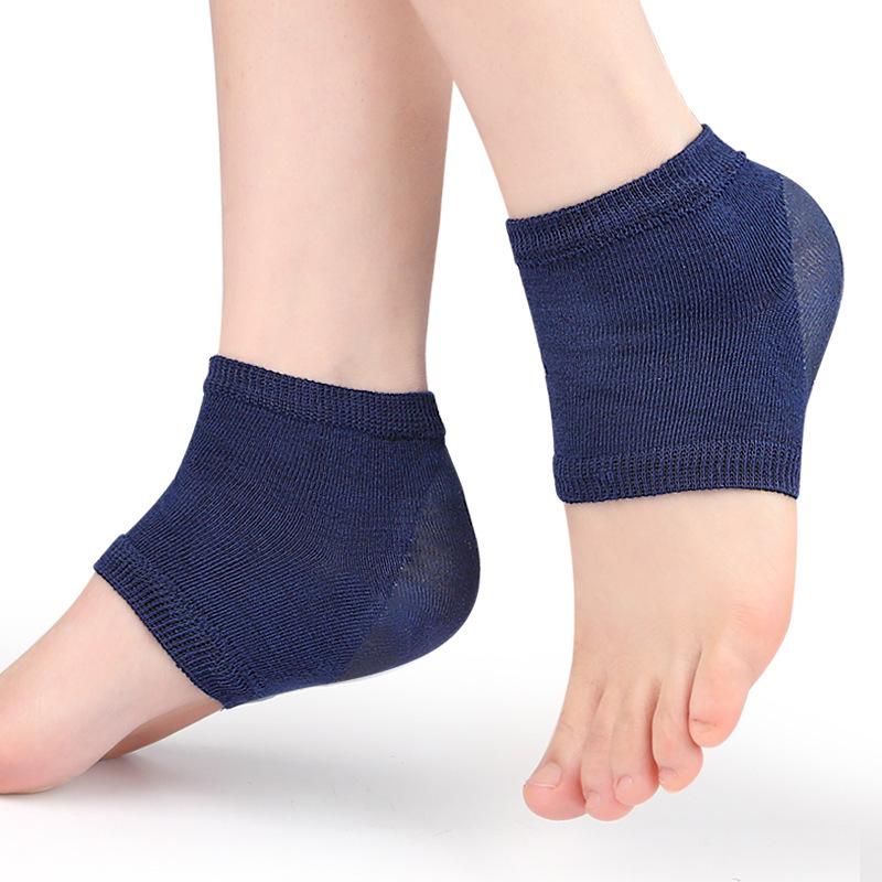 Heel Protector Gel Socks for Men and Women - Anti-Crack and Soft Elastic Pads