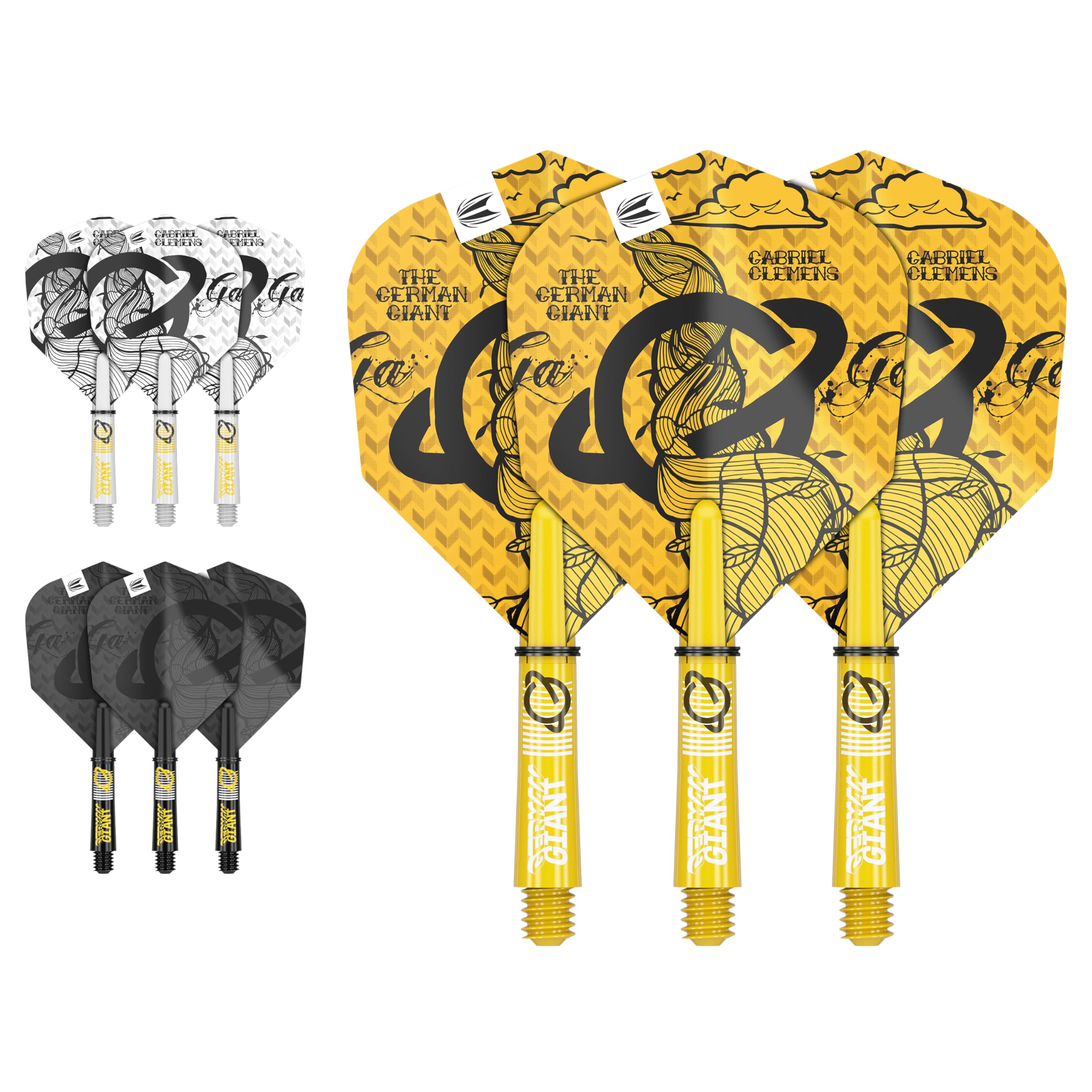 

Target Gabriel Clemens Модель Ink Flight Shaft Kit Short 3 Set 420016 &