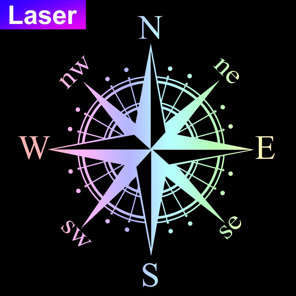 

1 шт. универсальная наклейка для автомобиля компас Роза виниловая наклейка светоотражающая наклейка для украшения мотоцикла черный, белый цвет лазерная наклейка разноцветный