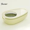 Splitter And Storage Tool Portable Pill Box with Cutter, Stainless Steel Blade Compact Travel Medication Organizer Case, Lightweight Large Capacity