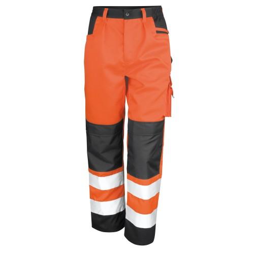 Result Safeguard Adults Unisex Hi Viz Cargo Bukser