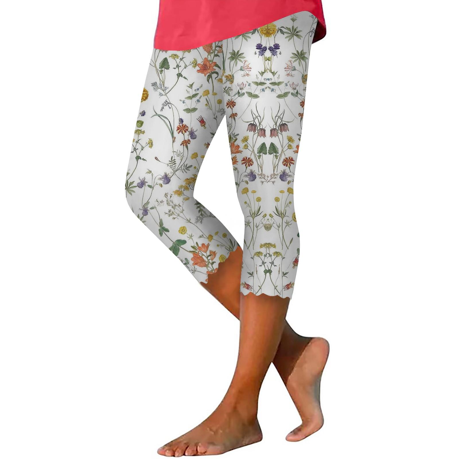 Летние женские леггинсы — фото 13