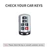 Alloy Leather Car Smart Remote Key Case Cover Bag For Toyota Sienna Se Tacom 2015 2016 2017 2018 2019 2020 Keychain Accessories