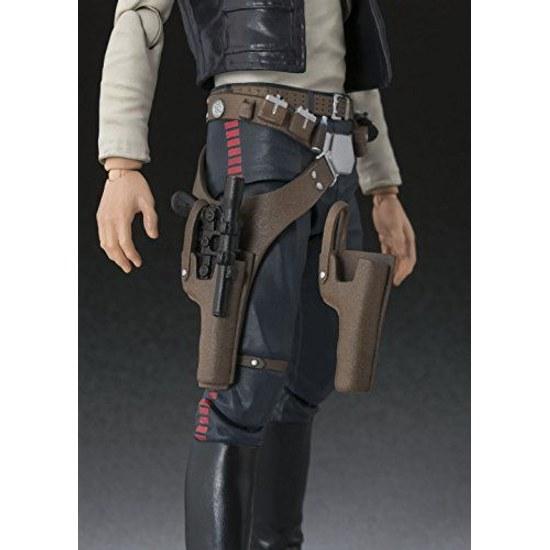 TAMASHII NATIONS S.H. Figuarts Star Wars Han Solo (A HOPE) Approximately 150mm ABS PVC Painted Movable Figure