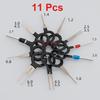 36/18/11/3 Pcs Car Plug Terminal Removal Tool Pin Needle Retractor Pick Electrical Wire Puller Hand Tools Kit