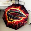 Cleveland Lights Shadows Umbrella Folding umbrella, automatic umbrella 8-Frame for Travel, camping Use Gift for Halloween Christmas