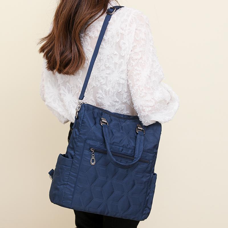 Rucsac multifuncțional pentru femei, geantă de umăr din piele moale