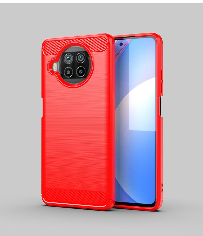 

For Xiaomi Mi 10T Lite 5G Case Silicone Carbon Fiber Cover For Xiaomi 11T Pro 12 10T 10 11 Lite Case For Xiaomi Mi 10T Lite Case For Mi 10T Lite