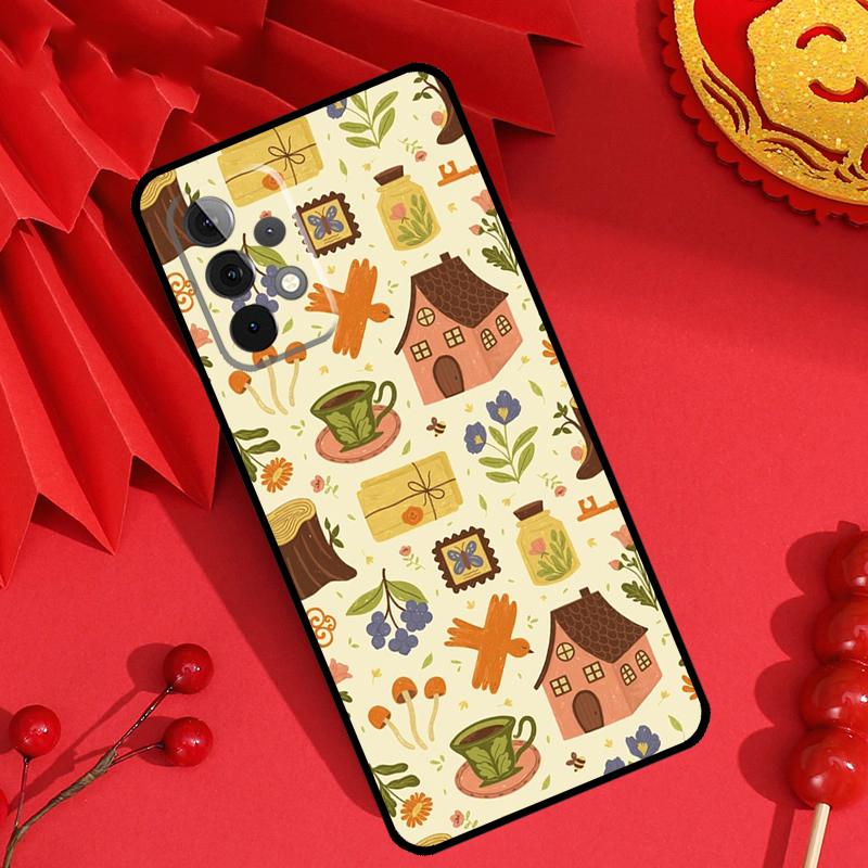 Cozy Autumn Cottage Case For Samsung Galaxy M21 M31 M35 M12 M13 M14 M15 M06 M16 M36 M56 M53 M32 M52 M55 M34 M54