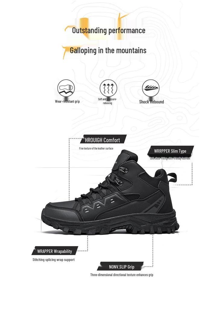 Retro Cross-Border Versatile Outdoor Hiking Shoes for Couples