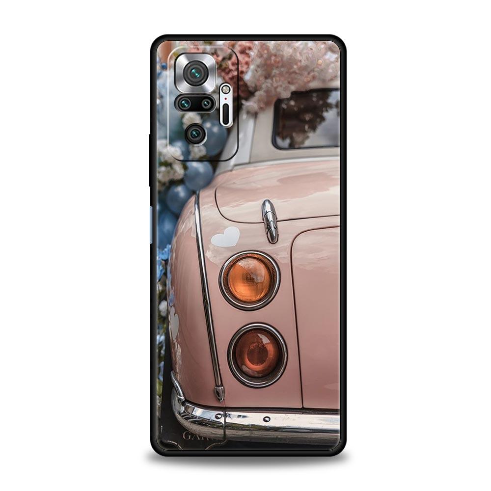 Phone Case For Xiaomi Redmi Note 14 13 12 5G 9S 9 10 11 Pro Plus 4G 9T 14C 13C 12C 10C 9C 9A Cover Classic Vintage Old Retro Car