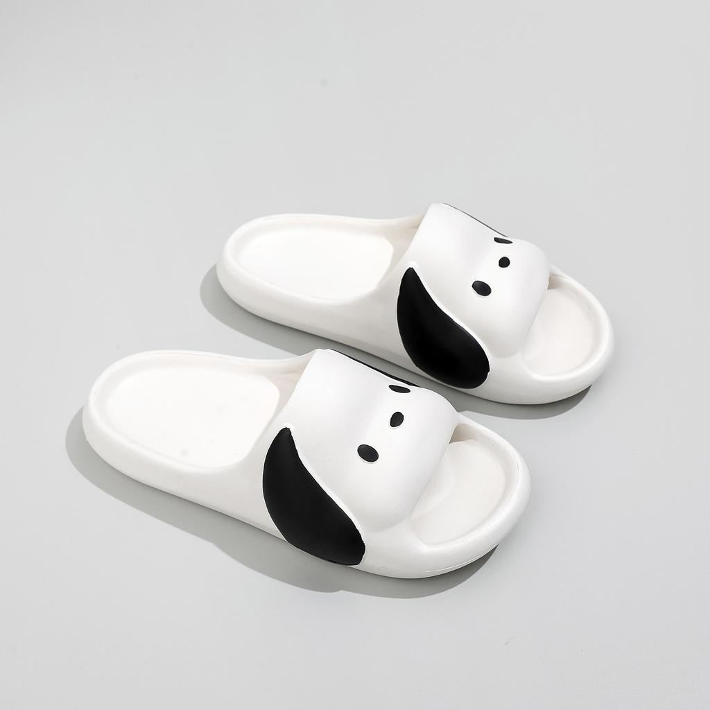 Letní pohodlné vnitřní tlustá podrážka EVA materiál Domácí pantofle s měkkou podrážkou, protiskluzové, zvýšená odolnost proti opotřebení, neformální módní pantofle