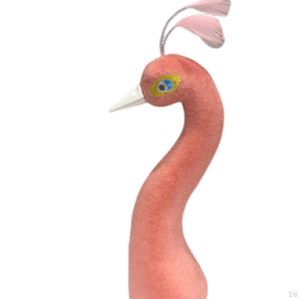 Floral Arrangement Supplies with Peacock Mannequin Head for Living Room and Evening Events