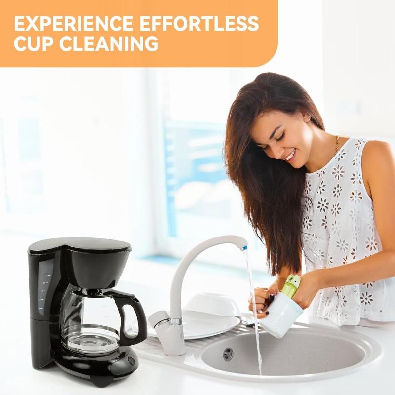 3pcs Cup Lid Gap Cleaning Brush Set, Multifunctional Bottle Cleaning Brush, Silicone Cup Lid Gap Cleaner