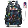 Roblox Gaming Rugzak Grote Capaciteit Jongens Meisjes Schoolreis Tas