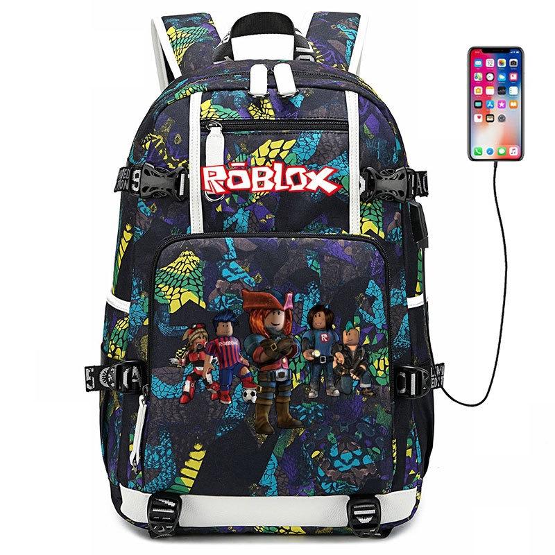 Roblox Gaming Rugzak Grote Capaciteit Jongens Meisjes Schoolreis Tas