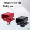 Square 120A Bulkhead Terminal Post Connector for Lithium Batteries (2-Pack)