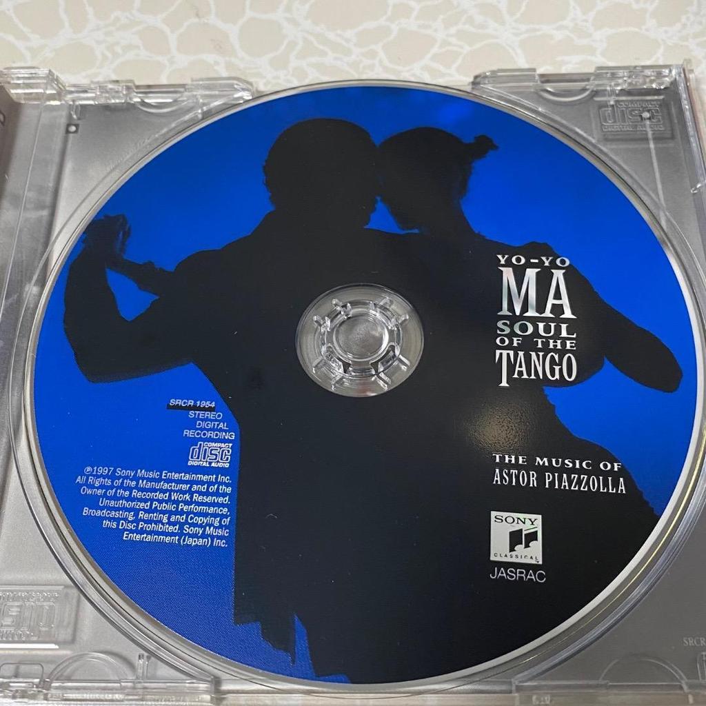 Used Yo-Yo Ma Plays Piazzolla: Soul of the Tango (CD with Obi)