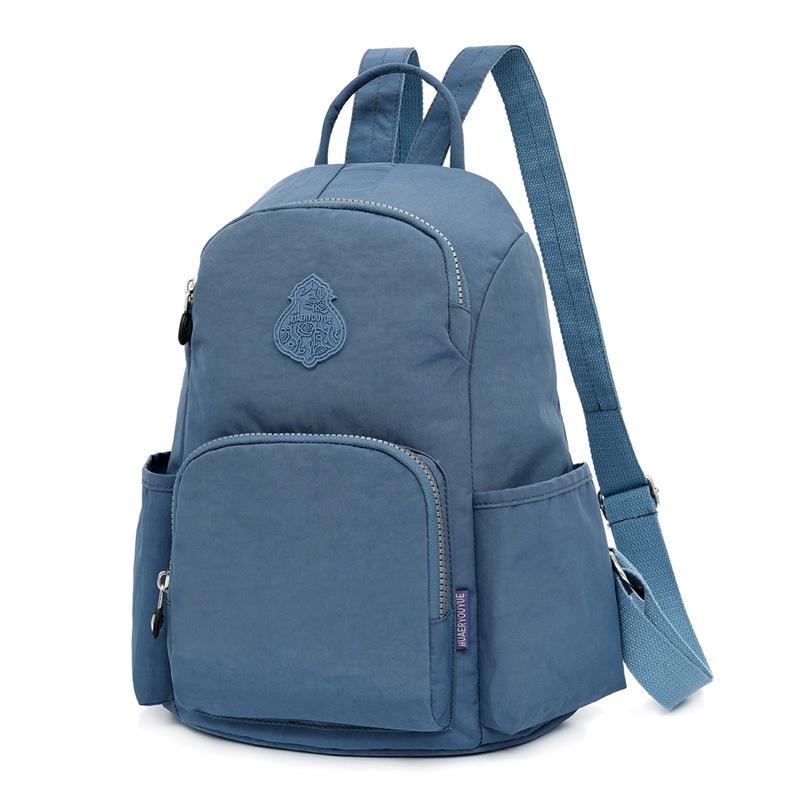 

Wholesale Women s Backpack Trendy And Durable Nylon Material синий