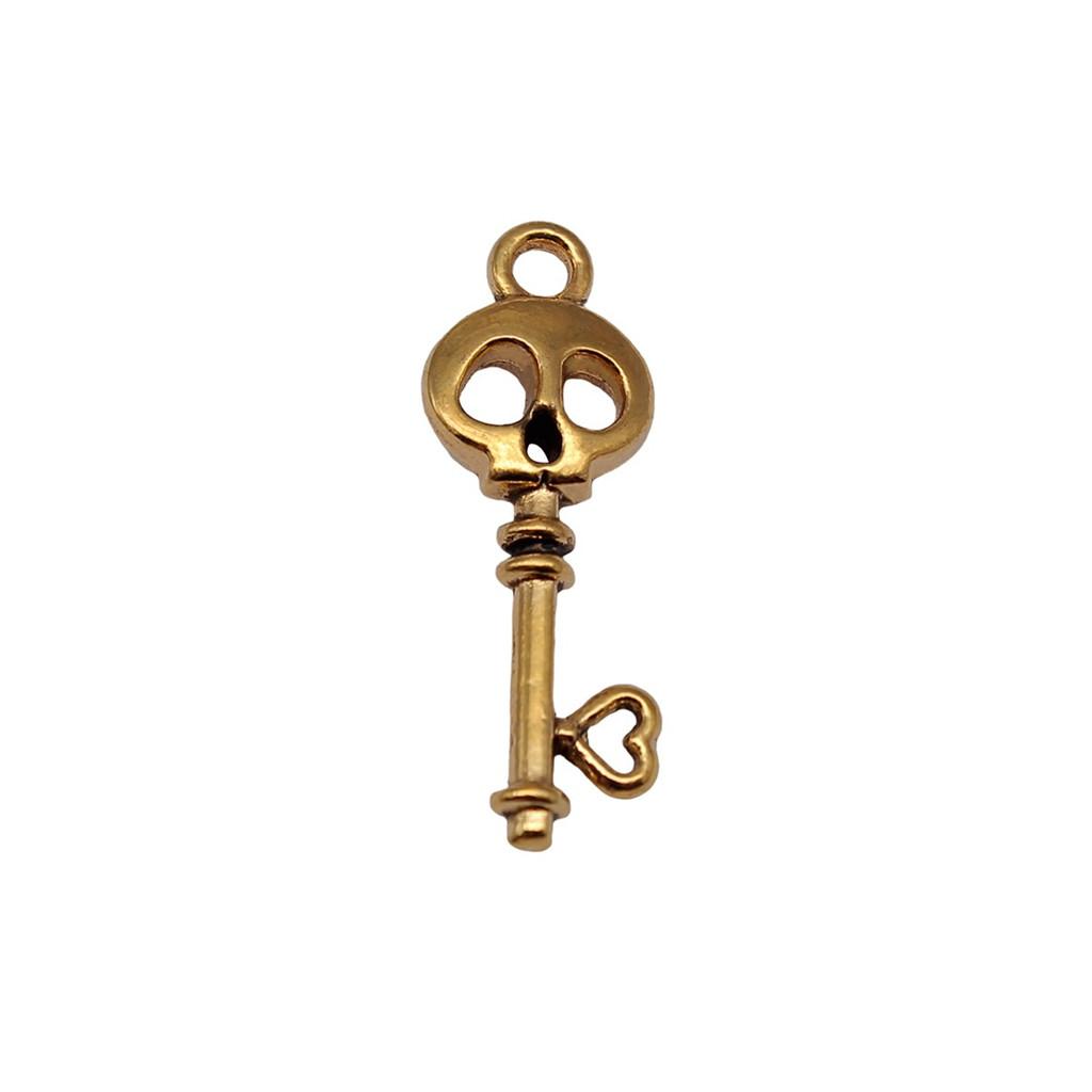 Key Charms Multi Color Alloy Locks Pendants For Romantic Themed Jewelry