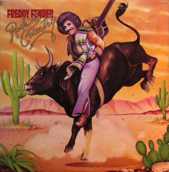 

LP Record FREDDY FENDER Rock N Country DOSD2050 ABC Dot 1976 US CountryFolk Used