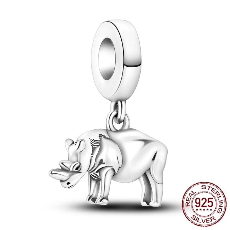 New In Original Charms Beads Pendant Copper Dog Cat Firefly Butterfly Dragonfly Charm For Woman Jewelry Making Diy