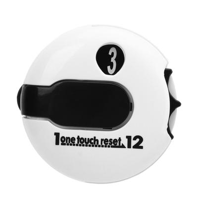 Golf Score Zähler Kappe Clip Handschuhclip Ein Knopf Nullstellung Golfzubehör Wettkampfzähler