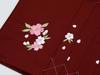 [Hanamichi] Women's Hakama, Cherry Blossom Embroidery, Skirt Type, Single Item, M-LL Sizes, hs-104 (LL Size, 11. Burgundy)
