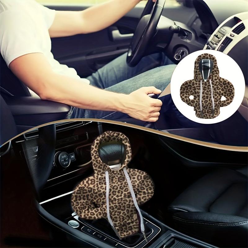 Copertura Leva Cambio Stile Maglione con Fantasie Stampate, Protezione Leva Cambio Auto, Copertura Leva Cambio Auto Creativa, Ghette Cambio Auto