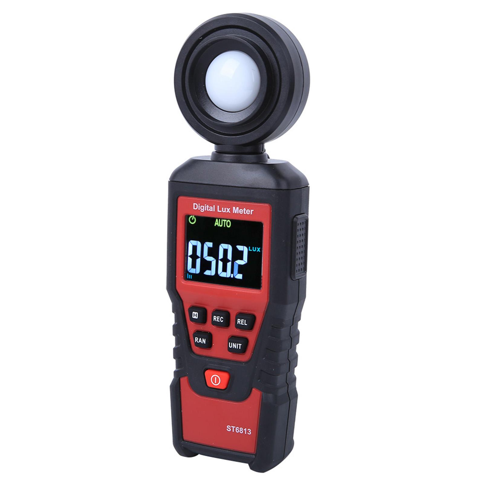 

ST6813 Portable Digital LCD Light Illuminance Meter Photometer Illuminometer Instrument 1 100000