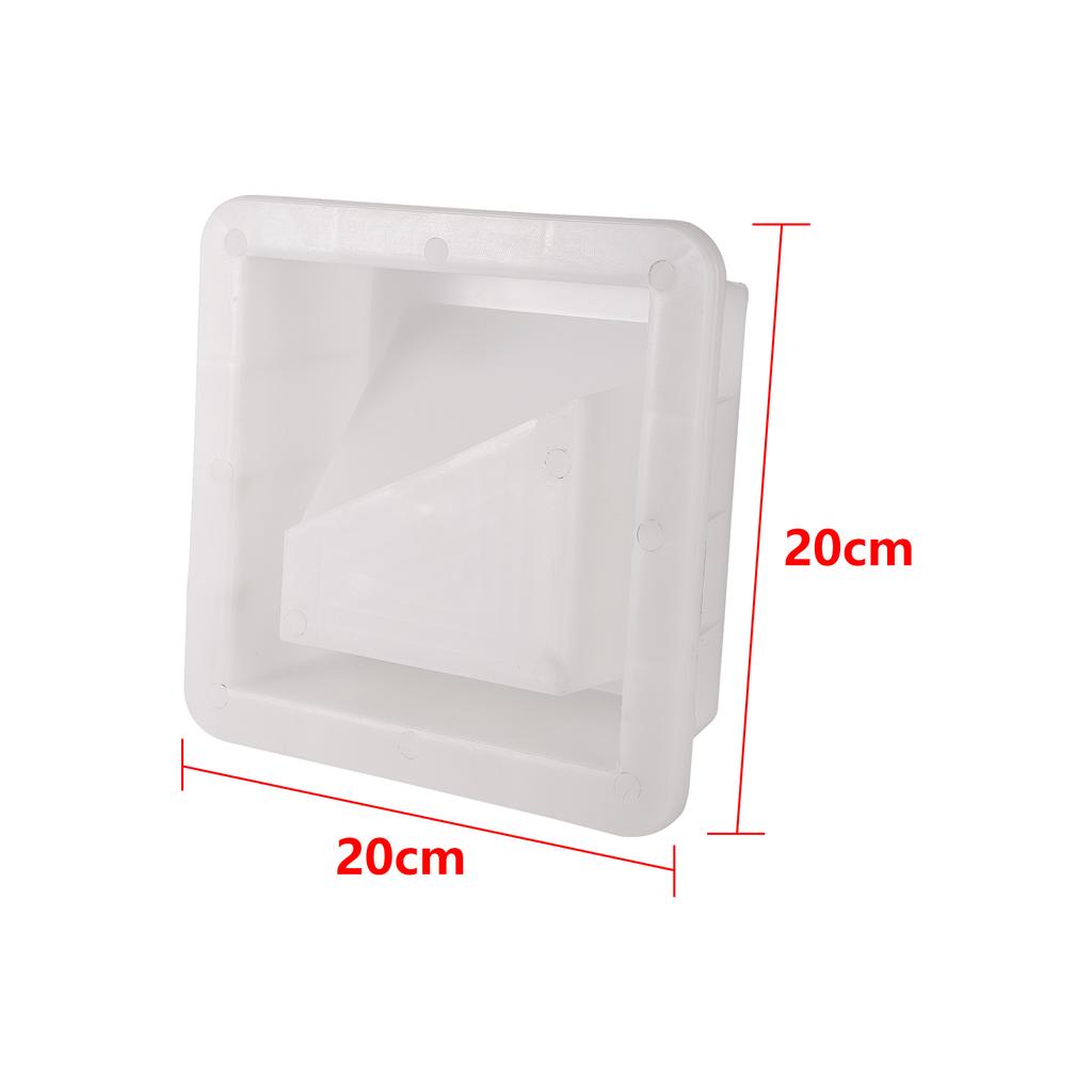 20*20*6cm Cement Mold Hollow Plastic Brick Mold Grid Background Wall Decoration Garden Window Flower Fence Wall Mold