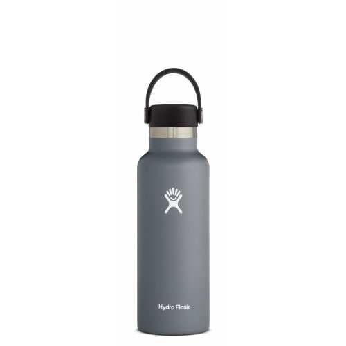Standard Mouth 18oz (532ml) Stainless Steel Water Bottle with Stone Design, Insulated (Official Japanese Product)