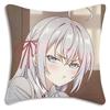 Alya Speaks In Russian Masachika Pillow Covers Cartoon Sofa Decorative Home Double-Sided Printing Short Plush Cute Cushion Cover