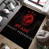 Tappeto AFC Ajax Amsterdam per Soggiorno Camera da Letto Casa Decorazione Divano, Tappetino Antiscivolo per Giochi Bambini